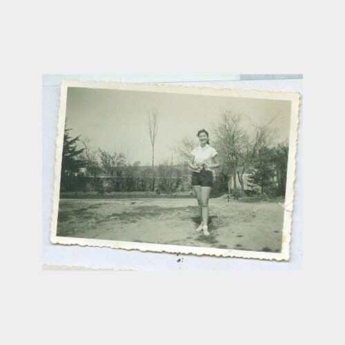 1952 19 Mayıs Konulu Kız Öğrenci Fotoğraf