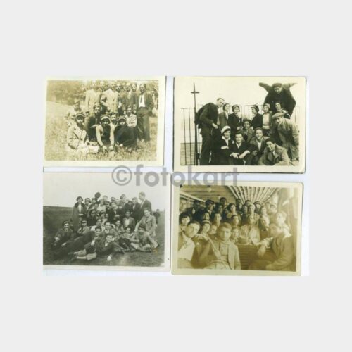 1932 İstanbul Öğrenci Gezi Fotoğrafları (6 Adet)