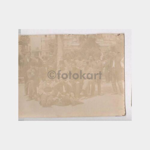 1911 Öğrenciler Görünüşlü Eski Fotoğraf