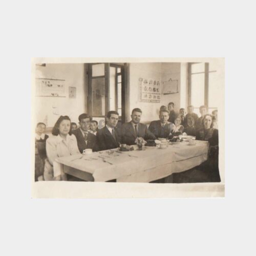 1947 Öğretmenler Çay Günü Hatırası Fotoğraf