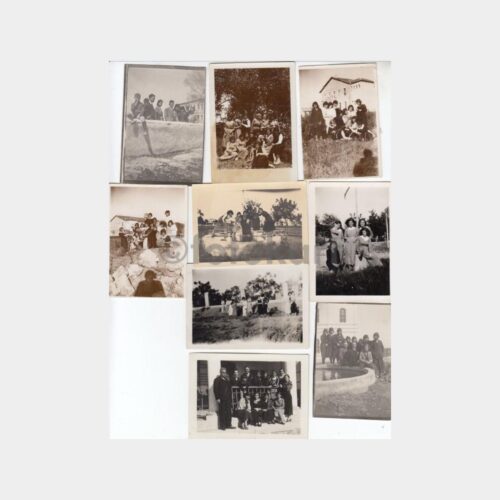 1932 Okul Hatıraları Albümden 9 Adet Fotoğraf