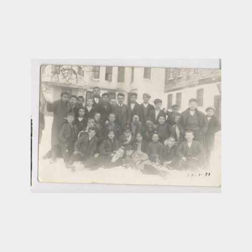 1931 Okul Öğrenci Grubu Fotoğraf