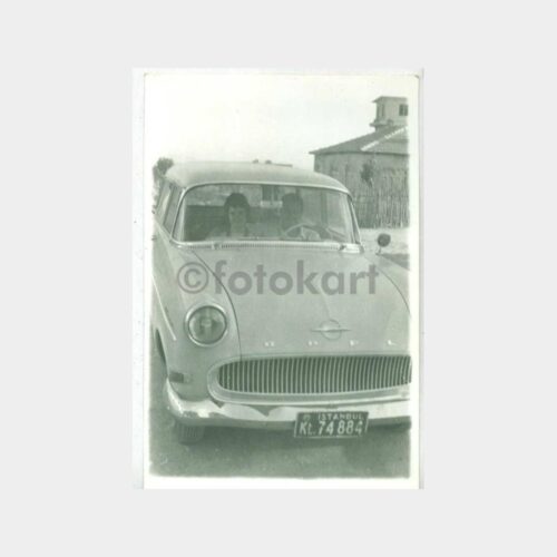 1960 Opel Oto - Eski Plaka Fotoğraf