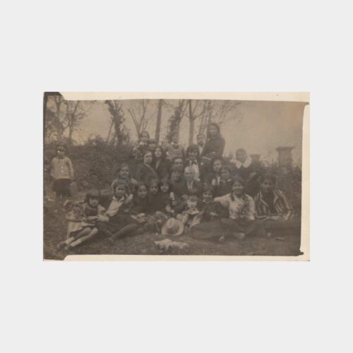 1935 Grup Piknik Gezi Hatırası Fotoğraf