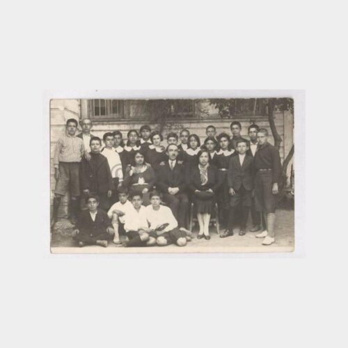 1932 Tarihi Okul Öğrencileri Grup Fotoğraf