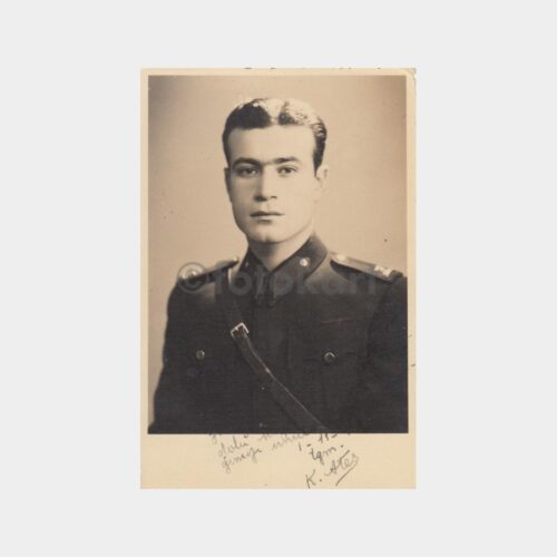 1937 Teğmen Askeri Konulu Fotoğraf