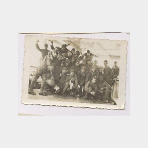 1938 Trak Vapuru Askerler Mudanya Fotoğraf