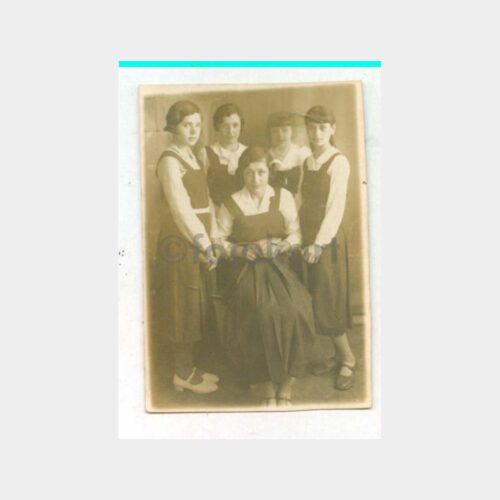 1934 Türk Lisesi Kız Öğrenciler Fotoğraf