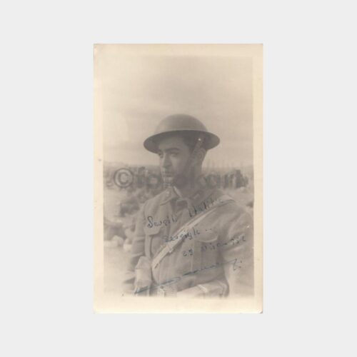 1952 Miğferli Asker Fotoğraf