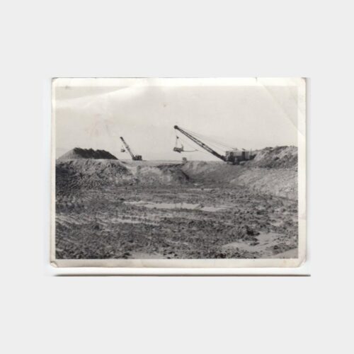 1960 Su Kanalı Sondaj Çalışmaları 7 Adet Fotoğraf