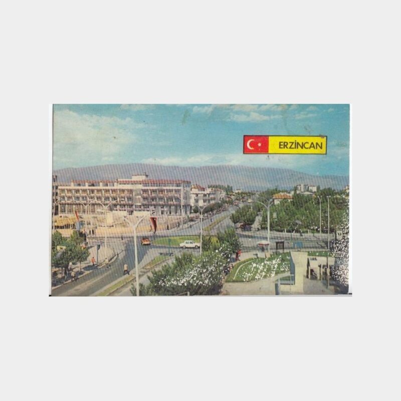 1978 Erzincan Konulu Kartpostal