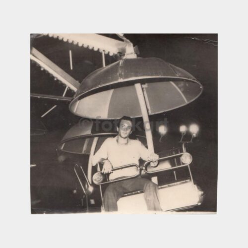 1970 Lunapark Dönme Dolap Fotoğraf