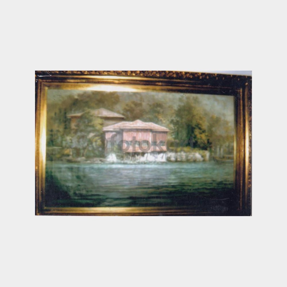 1991 Ressam Salim Özüdoğru Boğaziçi Yalı Fotoğraf