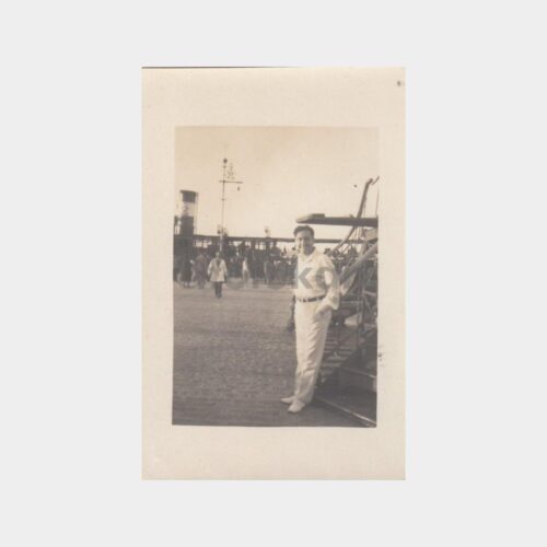 1940 Vapur İskelesinde Bay Görünüş Fotoğraf