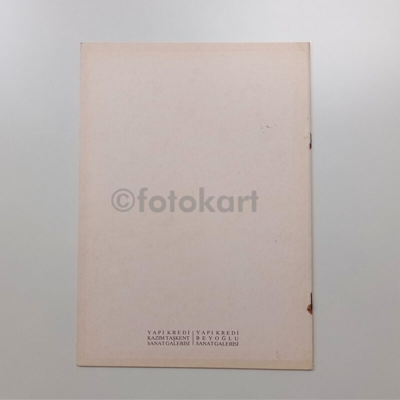 Ressam Üsküdarlı Cevat - Resim Sergisi Kataloğu, 1991 - Görsel 2