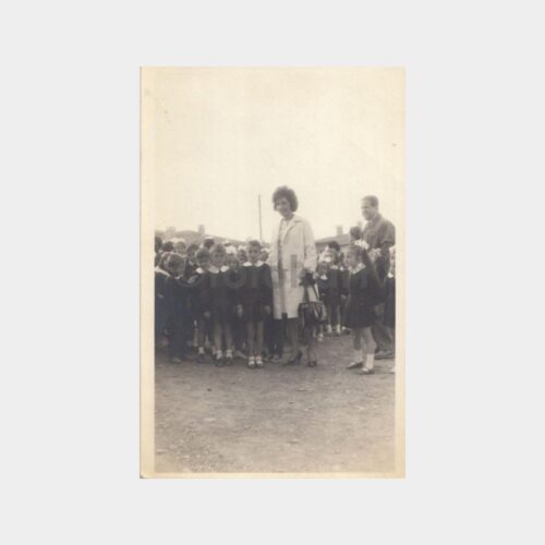 1964 Ahmet Rasim Okulu Bayram Töreni Konulu Fotoğraf