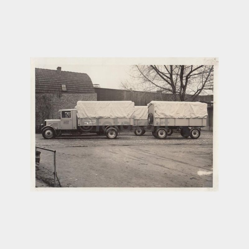 1954 Alman Berlin Kamyonları Konulu Fotoğraf