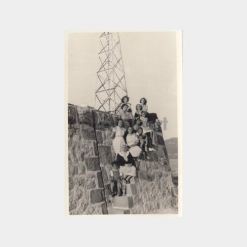 1951 Amasra Sahilde Grup Fotoğrafı