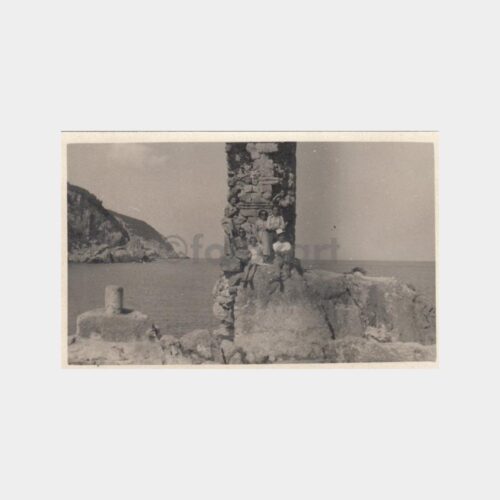 1951 Amasra Sahilde Grup Fotoğrafı