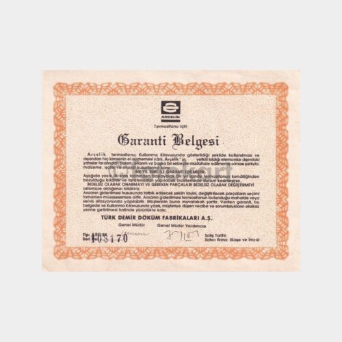 arcelik-garanti