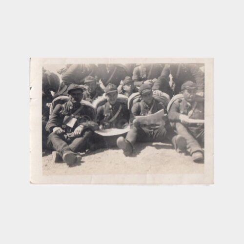 1947 Askerlik Hatırası Konulu Fotoğrafı