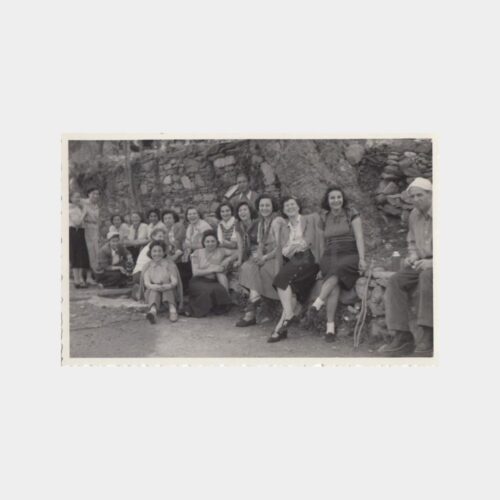 1951 Efes Meryemana Gezisi Grup Konulu Fotoğraf