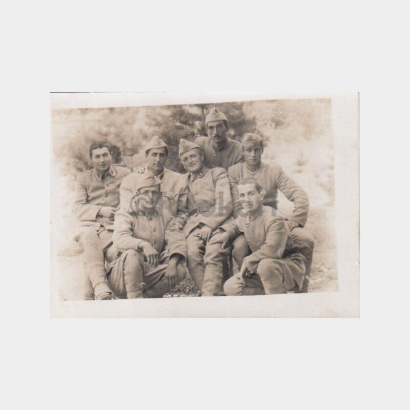 1949 Erzurum Askerlik Hatırası Konulu Fotoğraf