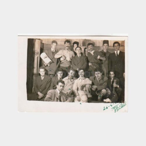 1953 Gazi Okulu Tiyatro Konulu Fotoğrafı