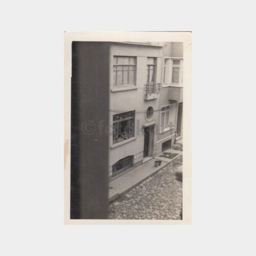 1950 İstanbul Ev ve Sokak Konulu Fotoğraf