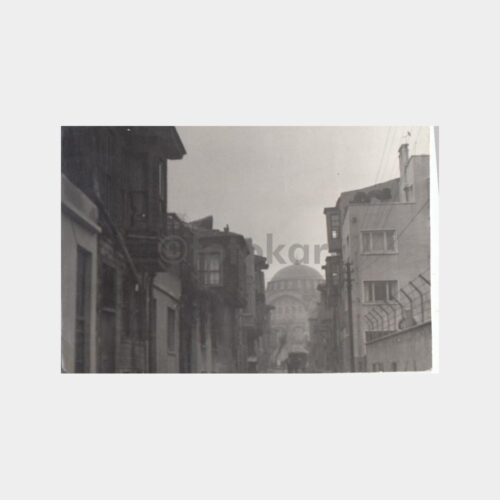 1960 İstanbul Sokak Görünüş Fotoğrafı