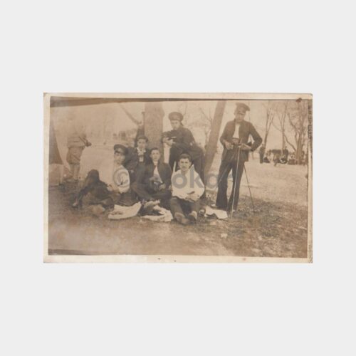 1931 Kuleli Okul Gezisi Fotoğrafçı Sehpası Konulu Fotoğraf