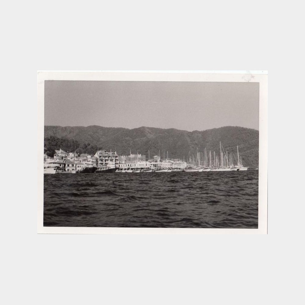 1984 Marmaris Denizden Görünüşü Fotoğraf