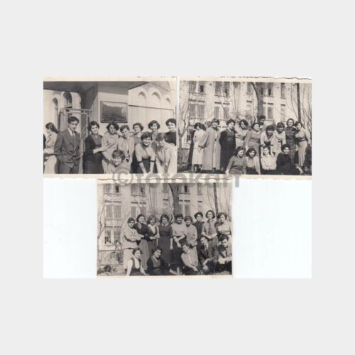 1955 Öğretmen Okulu 107. Kuruluş Yılı Konulu 3 Adet Fotoğraf