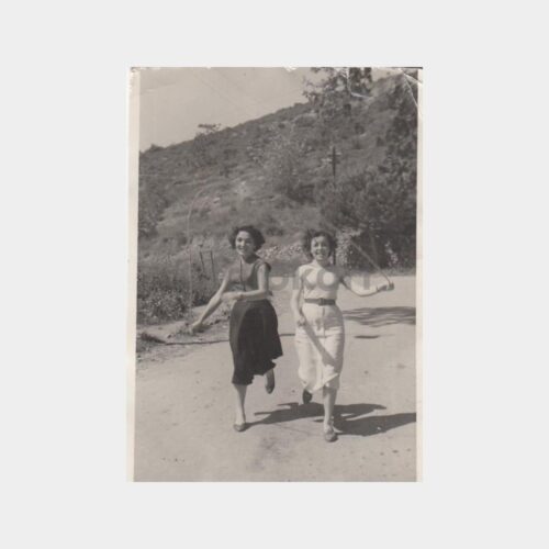 1955 Öğretmen Okulu Yakacık Gezisi Konulu 4 Adet Fotoğraf