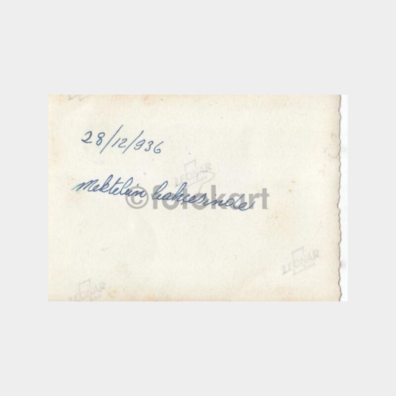 1940 Okul Bahçesi Kartopu Oynayan Grup Konulu Fotoğraf - Görsel 2