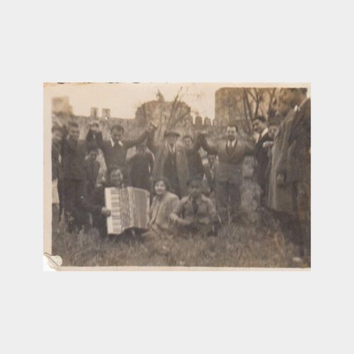 1940 Yedikule Surları Gezisi Konulu Fotoğraf