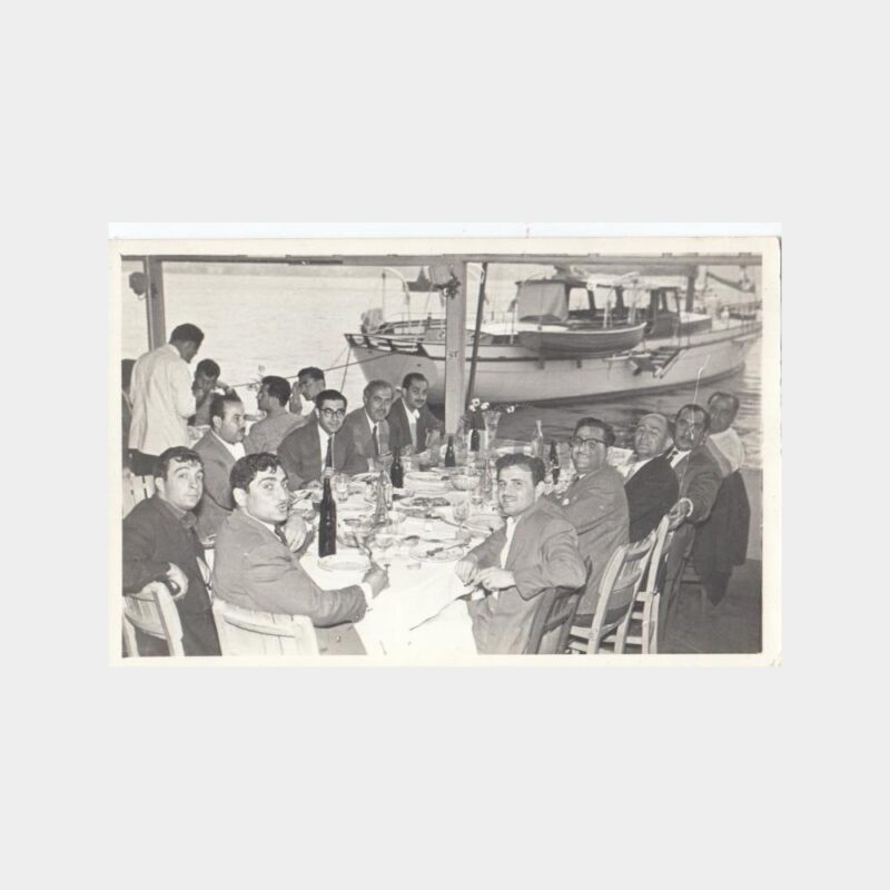 1950 Yemek Kültürü Konulu 3 Adet Fotoğraf - Görsel 2