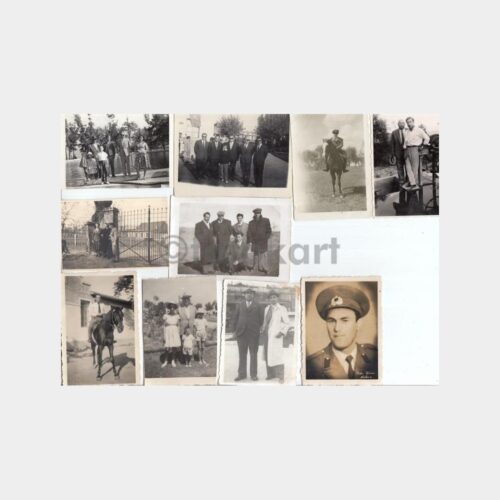 1950'li Yıllar Albüm 10 Adet Fotoğraf