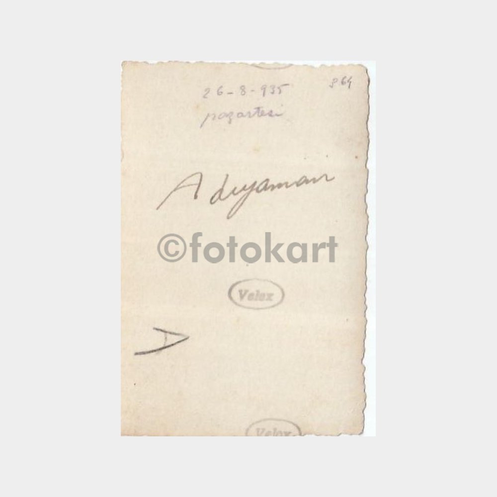 1935 Adıyaman Eski Evler Konulu Fotoğraf - Görsel 2