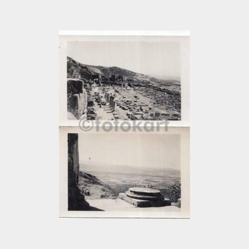 Antik Kent Konulu 2 Adet Fotoğraf