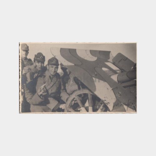 1938 Askeri Tatbikat Bofors Dağ Topçusu Konulu Fotoğraf