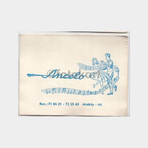 1970 Ataköy Ancelo Restaurant - Fotoğraf Kabı