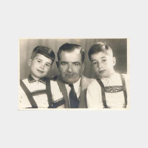 1938 Foto Süreyya - Baba Oğulları Konulu Fotoğraf