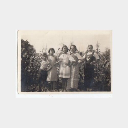 1947 Bahçede Gençler Konulu Fotoğraf