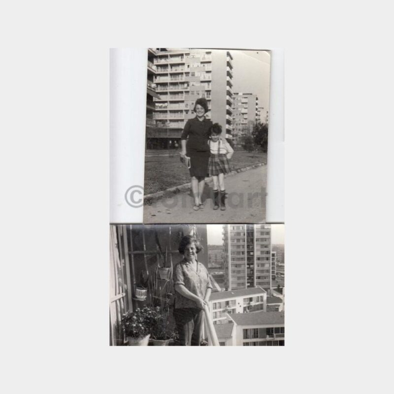 1968 Bakırköy Ataköy Blokları Konulu 5 Adet Fotoğraf