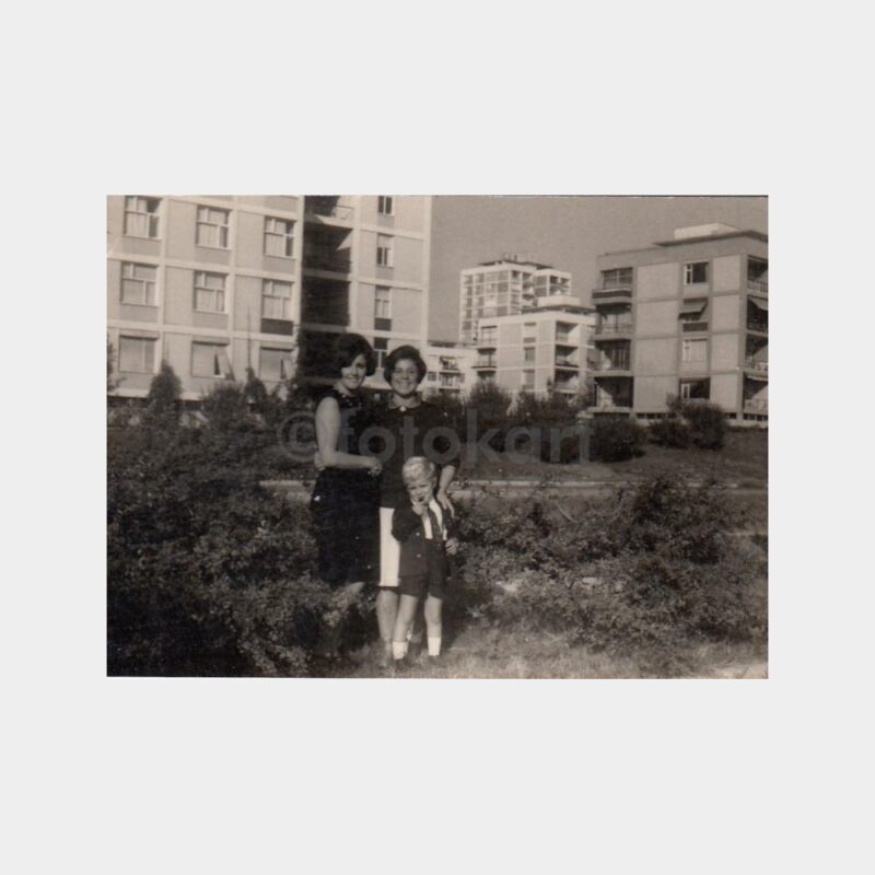 1968 Bakırköy Ataköy Blokları Konulu 5 Adet Fotoğraf - Görsel 3