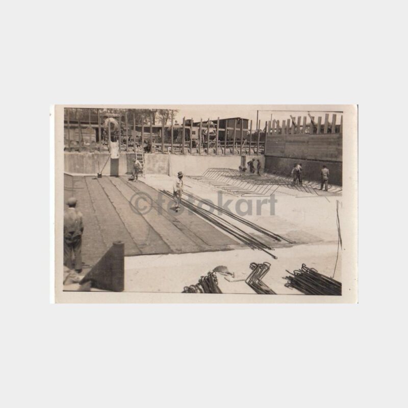 1940 Bina Temel İnşaatı Konulu Fotoğraf