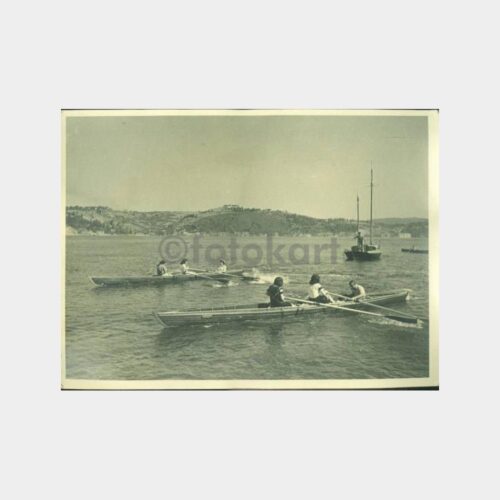 1941 Boğaziçi Bebek - Kürek Yarışları Fotoğraf
