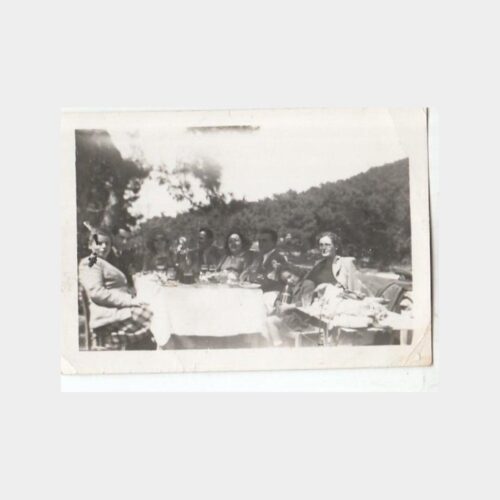 1947 Büyükada Çay Bahçesi Konulu Fotoğraf