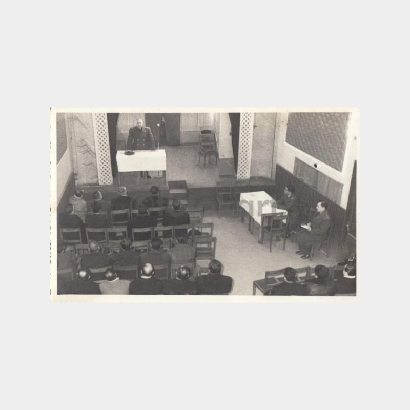 1966 Orgeneral Cemal Tural Toplantı 2 Adet Fotoğraf